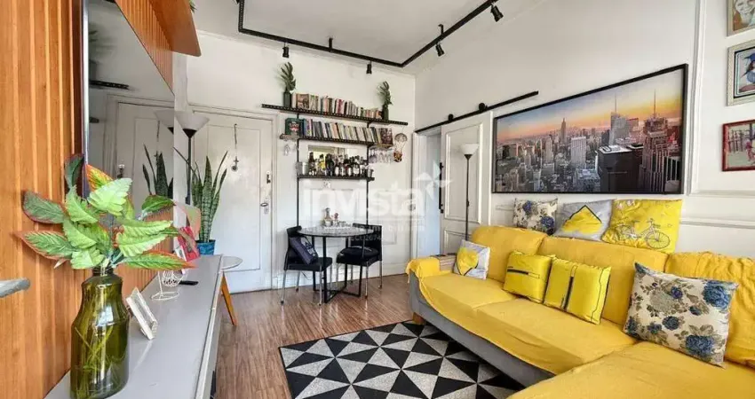 Apartamento com 2 quartos à venda no Gonzaga, Santos