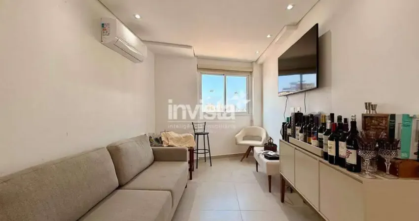 Apartamento com 2 quartos à venda no Marapé, Santos 