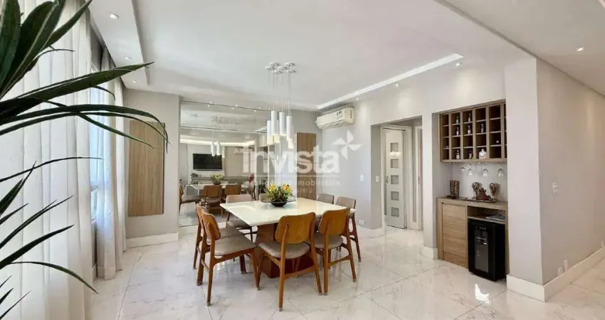 Apartamento com 3 quartos à venda no Gonzaga, Santos 