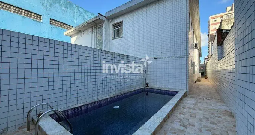 Casa com 3 quartos à venda no Embaré, Santos 