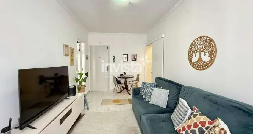 Apartamento com 1 quarto à venda no Embaré, Santos 