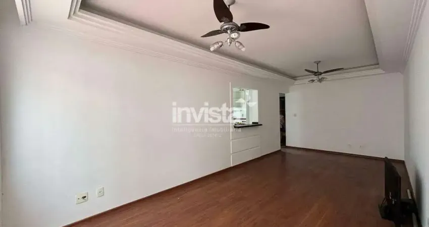 Apartamento com 2 quartos à venda no Gonzaga, Santos 