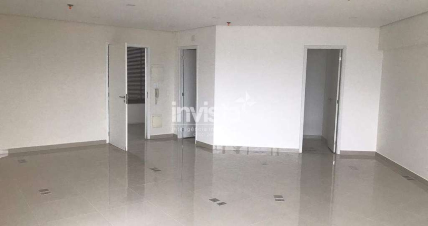 Sala comercial no Centro de Santos