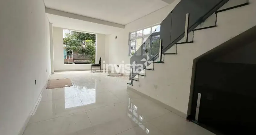 Casa com 3 quartos à venda no Embaré, Santos 