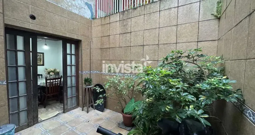 Casa com 2 quartos à venda no Campo Grande, Santos 