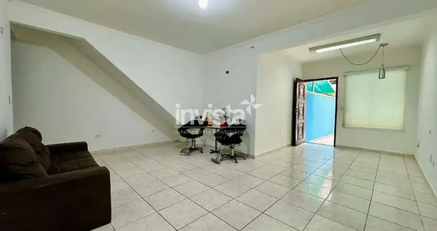Casa com 3 quartos para alugar no Boqueirão, Santos 