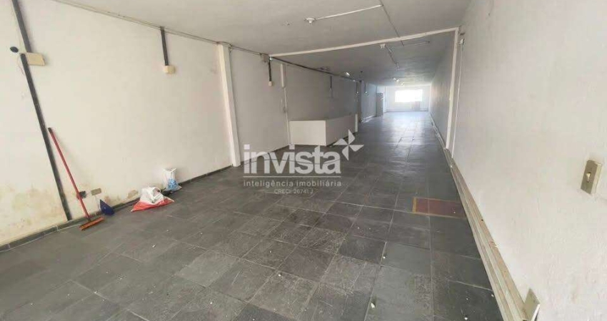 Sala comercial para alugar na Vila Nova, Santos 