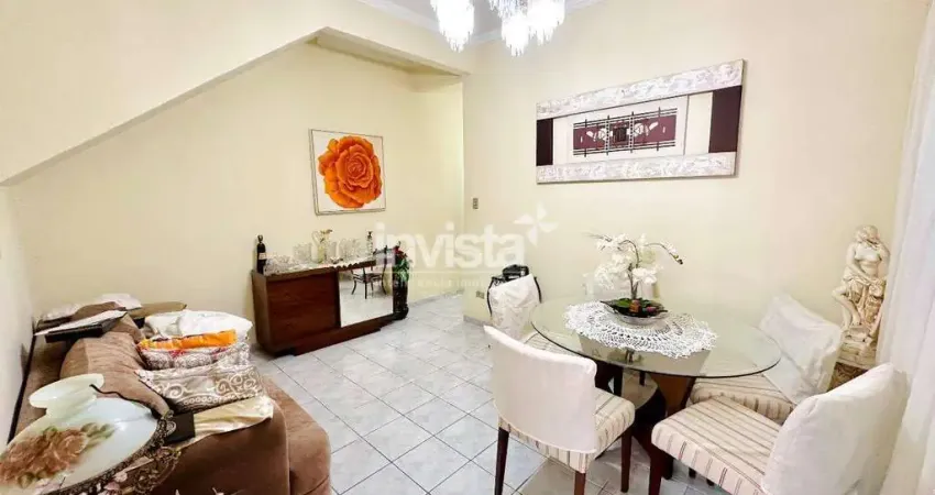 Casa com 3 quartos à venda no Embaré, Santos 