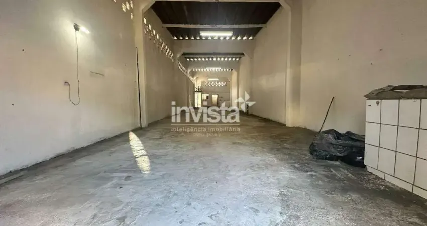 Barracão / Galpão / Depósito para alugar no Estuário, Santos 