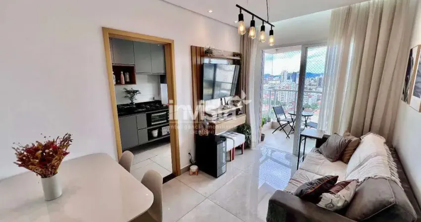 Apartamento com 1 quarto à venda no Campo Grande, Santos 