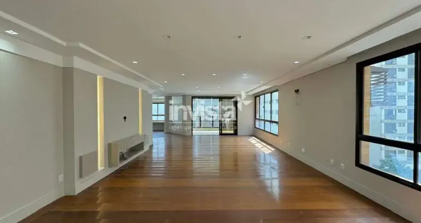 Apartamento com 4 quartos para alugar no Boqueirão, Santos 