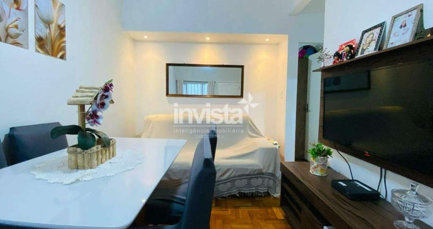 Apartamento com 1 quarto à venda no Embaré, Santos 