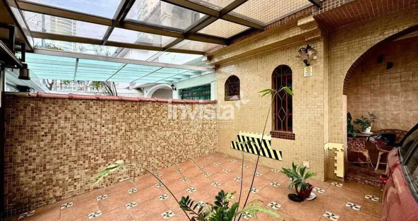 Casa com 3 quartos à venda no Ponta da Praia, Santos 