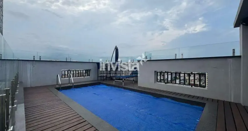Cobertura com 3 quartos à venda no Embaré, Santos 