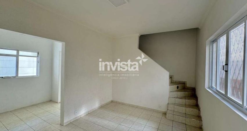 Casa com 2 quartos à venda no Macuco, Santos 