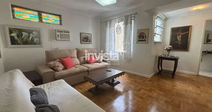 Apartamento com 2 quartos à venda no Gonzaga, Santos