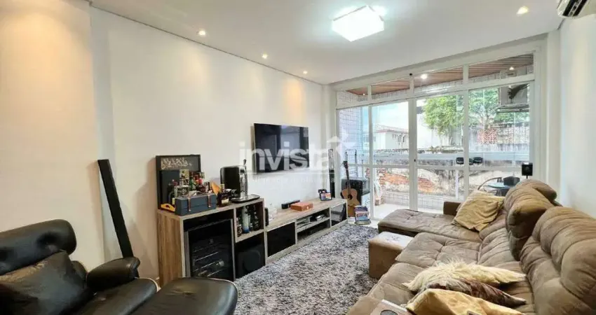 Apartamento com 2 quartos à venda no Embaré, Santos 