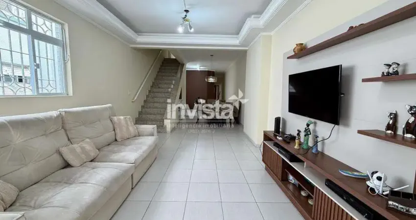 Casa com 4 quartos à venda no Boqueirão, Santos 