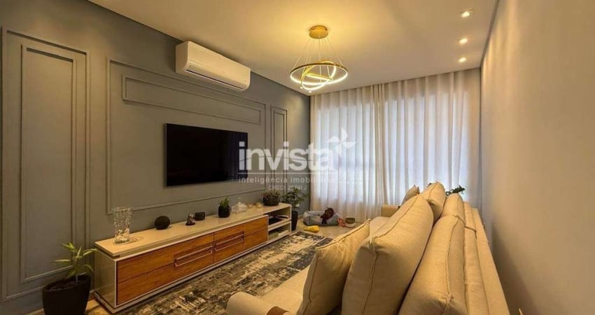 Apartamento com 3 quartos à venda no Embaré, Santos 