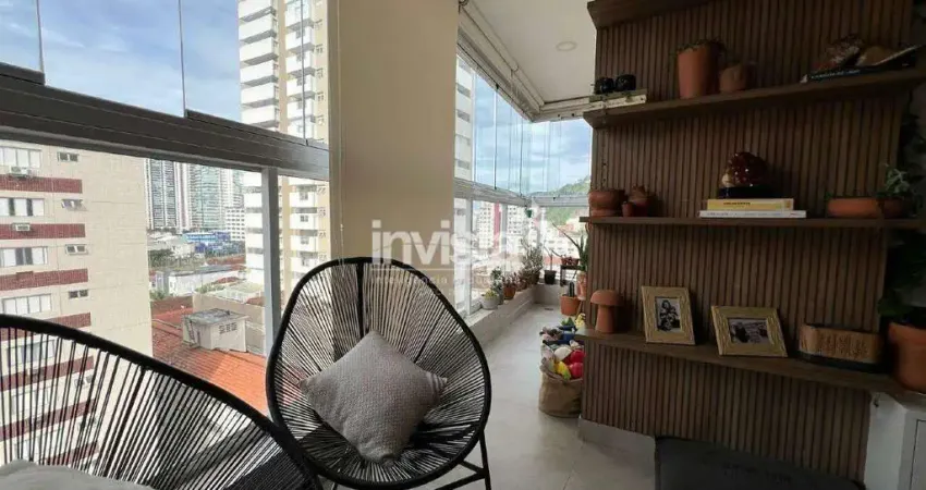 Apartamento com 2 quartos à venda no Campo Grande, Santos