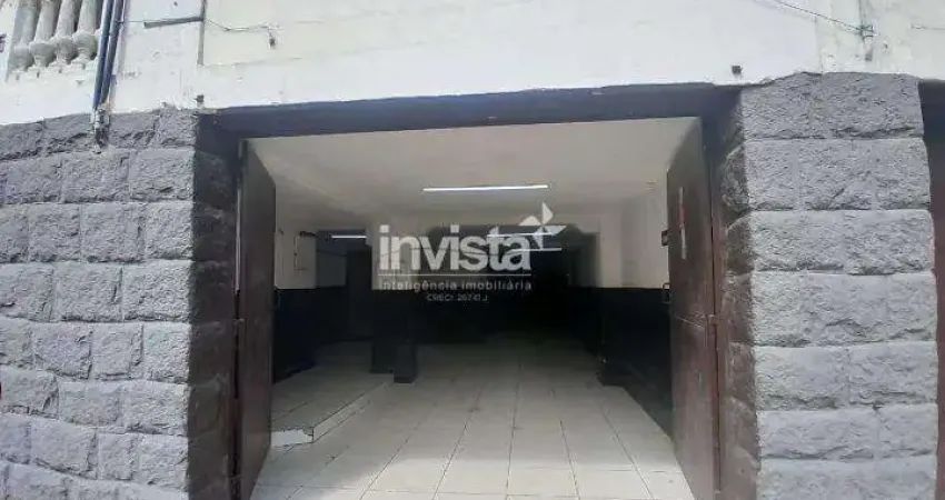 Ponto comercial para alugar na Vila Mathias, Santos 