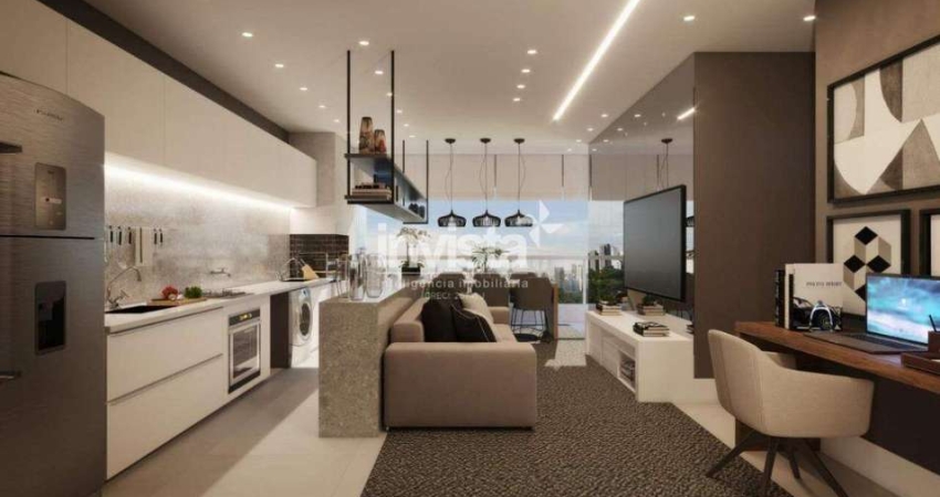 Apartamento com 2 quartos à venda no Encruzilhada, Santos 