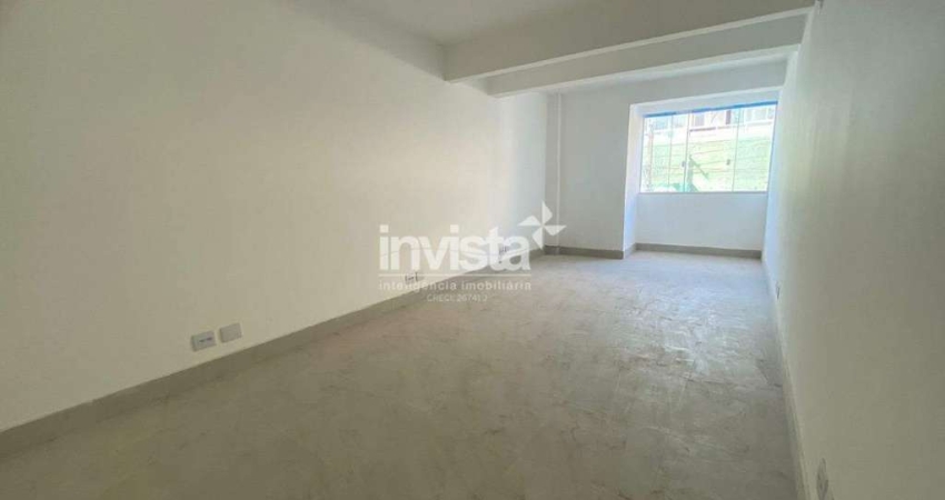 Sala comercial para alugar na Vila Mathias, Santos 
