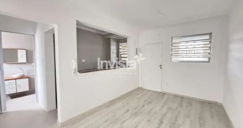 Apartamento com 1 quarto à venda no Pompéia, Santos 