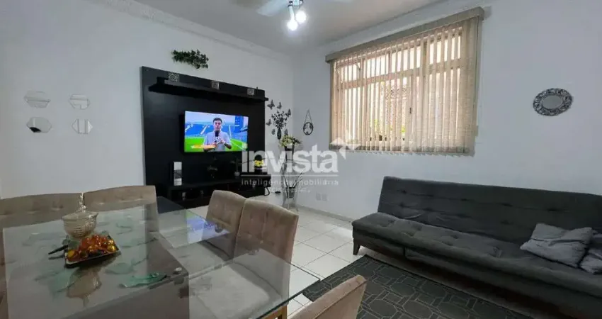 Apartamento com 2 quartos à venda no Gonzaga, Santos 