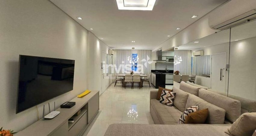 Apartamento Reformado na orla da Praia do Embaré – Santos/SP