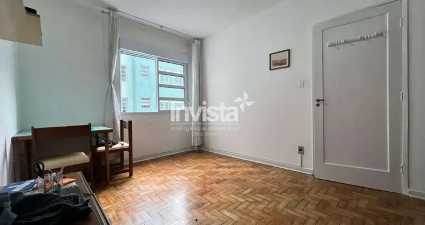Apartamento com 1 quarto à venda no José Menino, Santos 