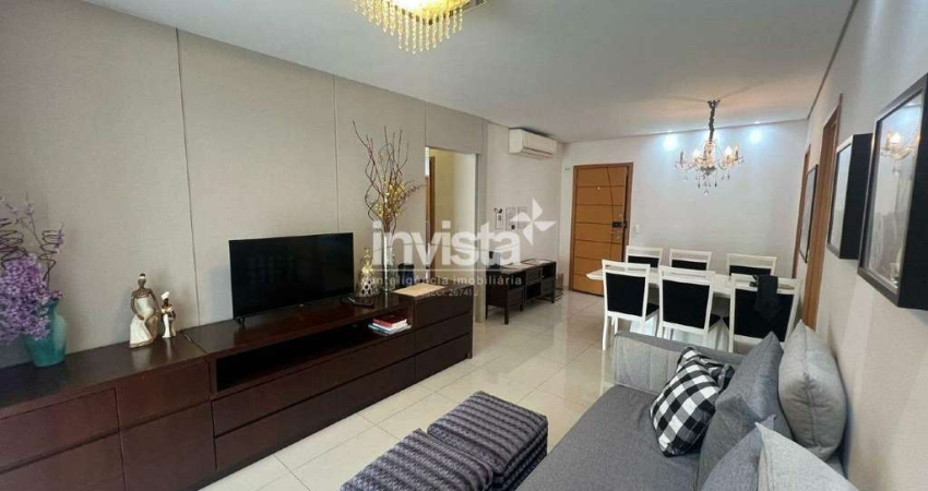 Apartamento com 3 quartos para alugar na Aparecida, Santos 