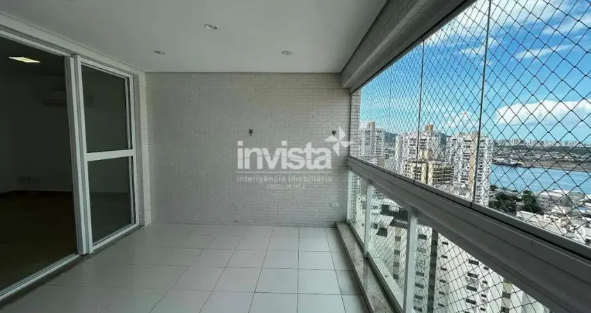 Apartamento com 2 quartos para alugar no Ponta da Praia, Santos 