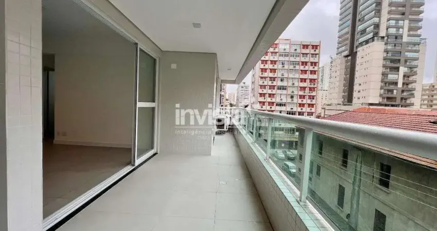 Apartamento com 2 quartos à venda no Embaré, Santos 