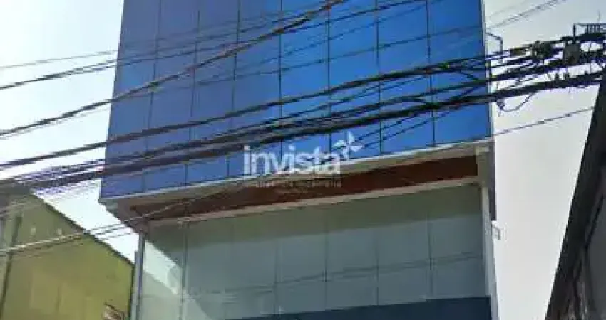 Sala comercial para alugar no Aparecida, Santos 