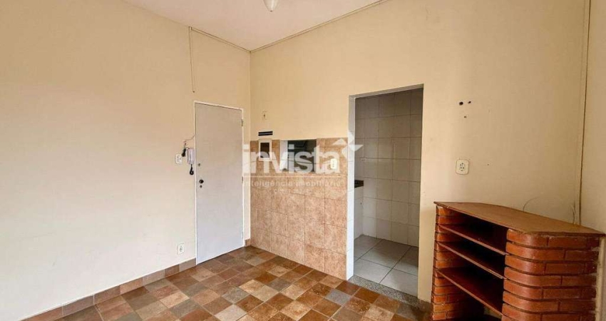 Apartamento com 1 quarto à venda no Embaré, Santos 