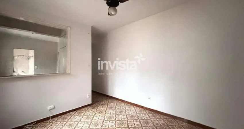 Apartamento com 1 quarto à venda no Pompéia, Santos 