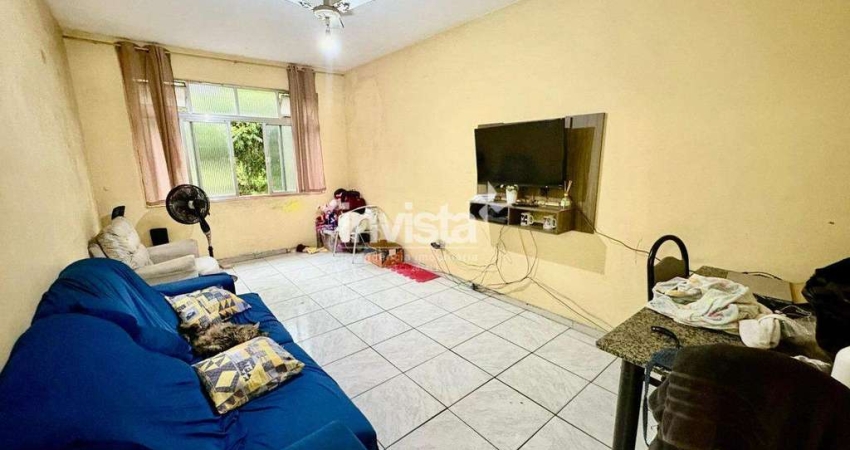 Apartamento com 3 quartos à venda no Embaré, Santos 
