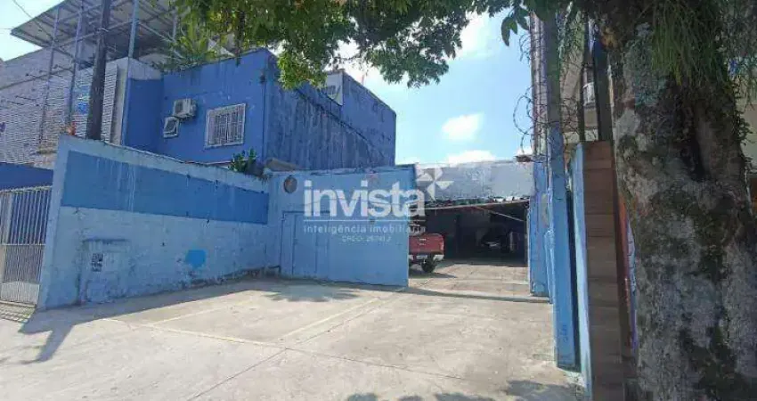 Excelente Terreno para Alugar no Embaré em Santos