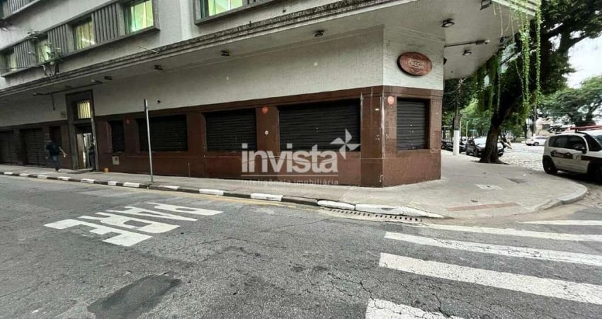 Ponto comercial para alugar no Centro, Santos 
