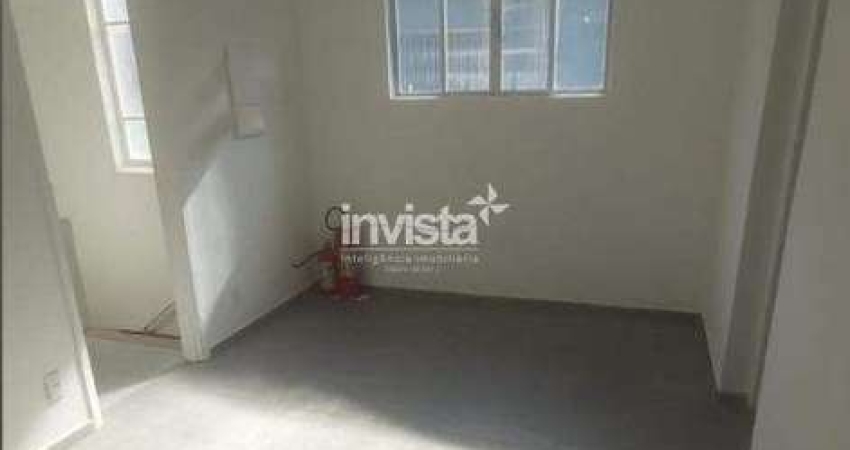 Sala Comercial para Alugar com 47m² no bairro do Marapé em Santos