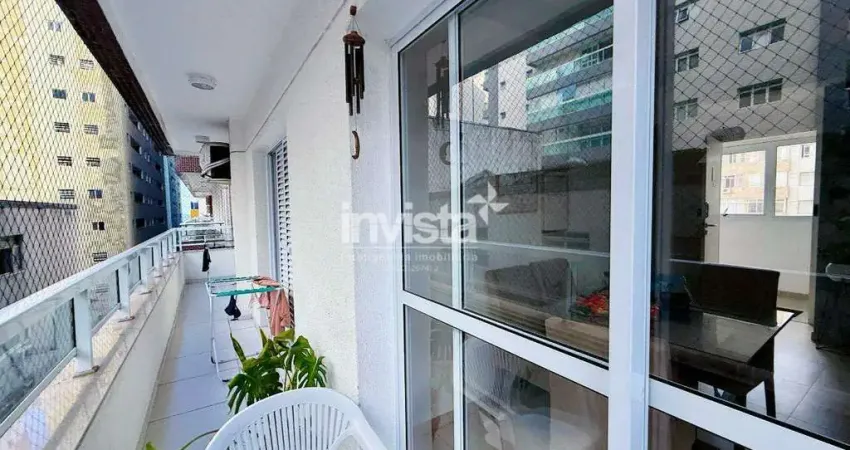 Apartamento com 2 quartos à venda no José Menino, Santos 