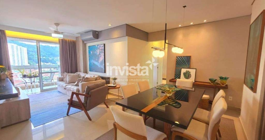 Apartamento com 2 quartos à venda no Marapé, Santos 