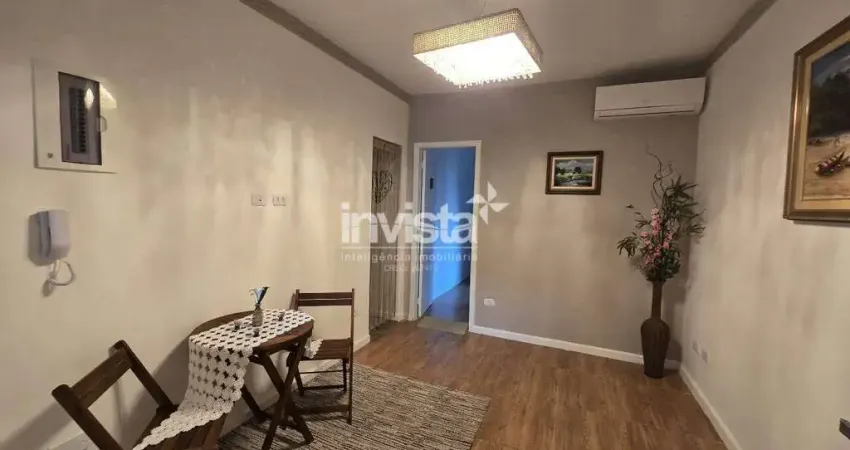 Apartamento com 1 quarto à venda no Pompéia, Santos 