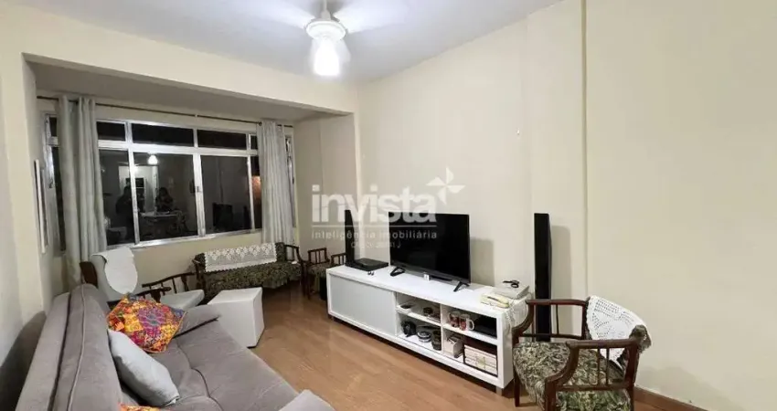 Apartamento com 1 quarto à venda no Gonzaga, Santos 