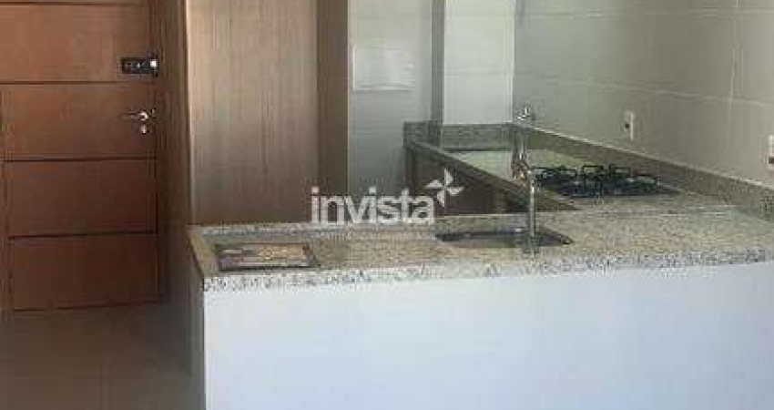 Apartamento com 2 quartos para alugar no Boqueirão, Santos 