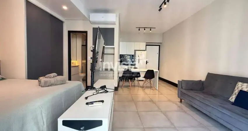 Apartamento com 1 quarto à venda no Pompéia, Santos 