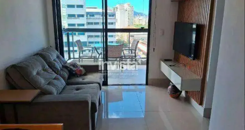 Apartamento com 1 quarto para alugar no Boqueirão, Santos 