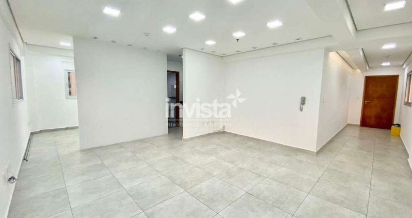 Sala Comercial no Embaré- prédio com portaria