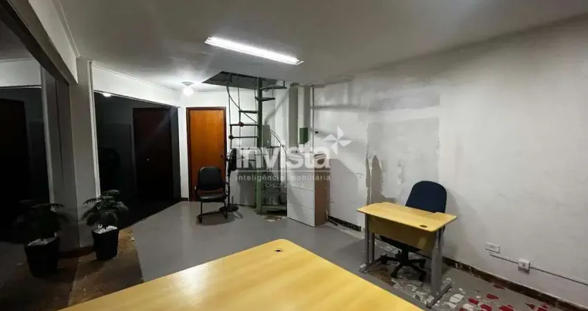 Sala comercial para alugar no Itararé, São Vicente 
